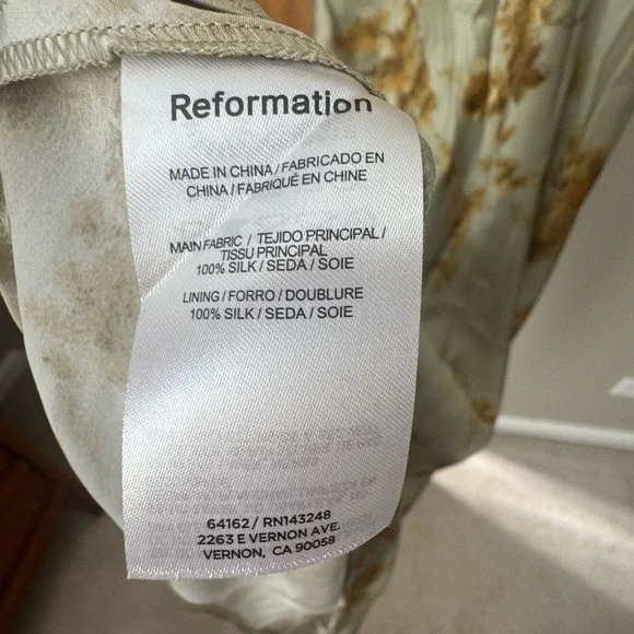 Reformation Sage Green Dress - Picture 6 of 6